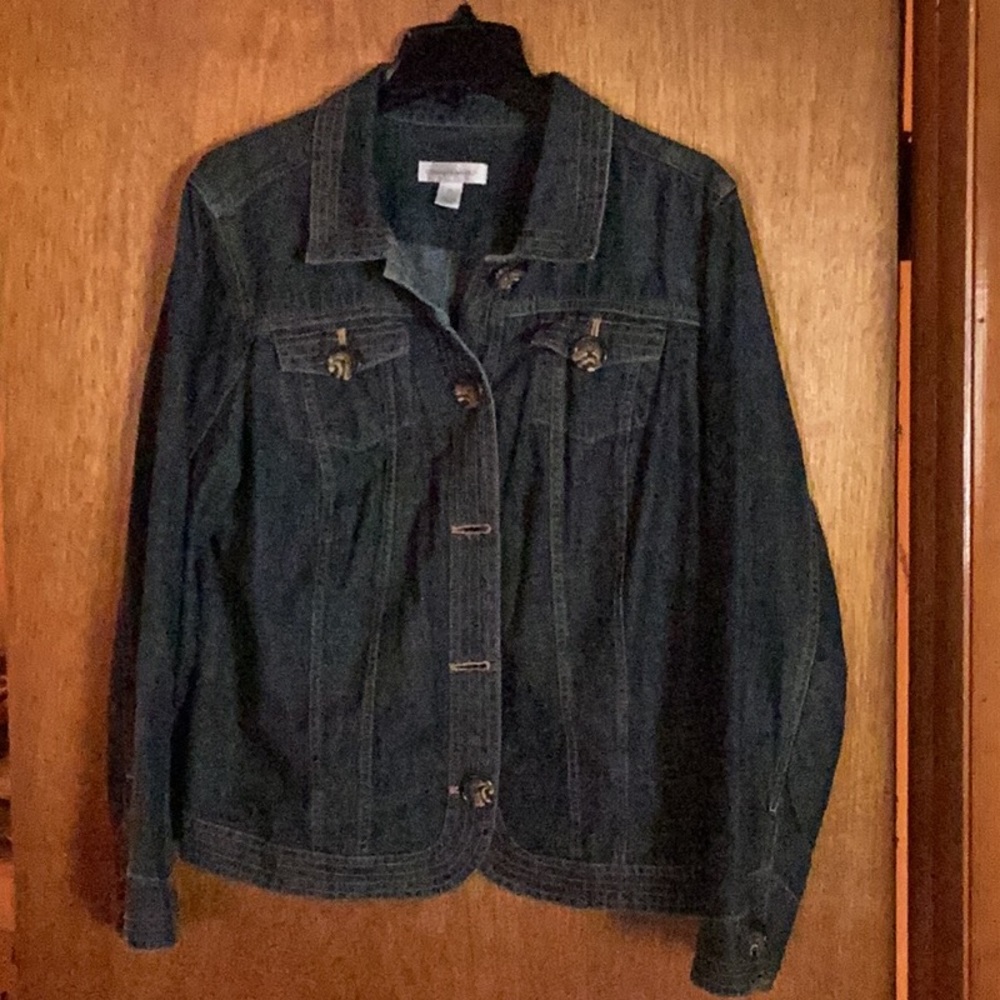 Christopher and Banks XL denim jacket